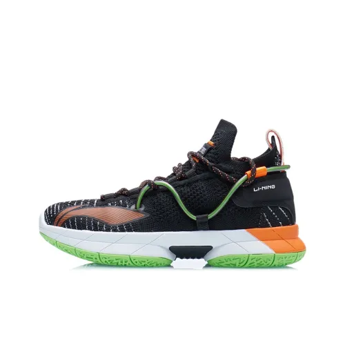 LINING YOUNG Speed 6 Детские баскетбольные кроссовки MID Топ Школьный возраст