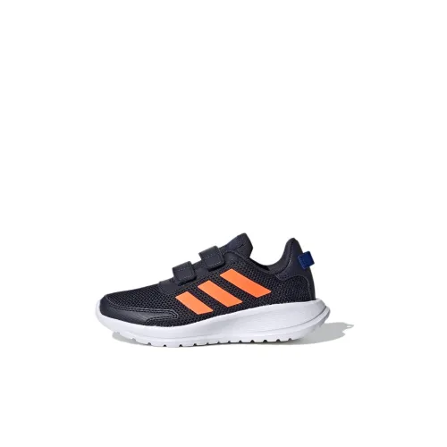 Adidas Neo Tensor Устойчивый к истиранию Низкий Топ Детская Беговая Обувь Полночный Синий Для детей 3-7 лет