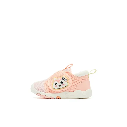 Детский QIAODAN MID Топ Обувь для малышей Розовый