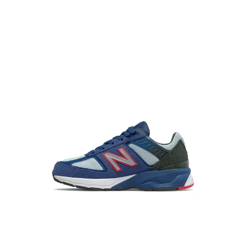 New Balance NB 990 V5 Амортизация Детские Лайфстайл Кроссовки Синий Дети Возраст 3-7 Лет