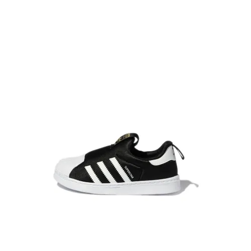 Adidas Originals SUPERSTAR 360 SUPERSTAR 360 C Low Топ Детские Скейтбординги Черный Children Возраст 3-7 лет