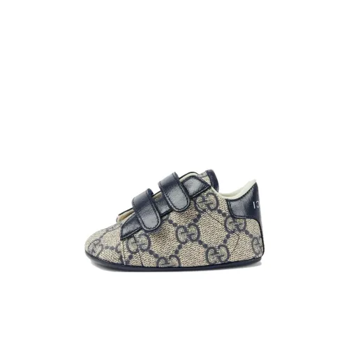 GUCCI Ace Low Топ Обувь для малышей Синий Infant And Toddler