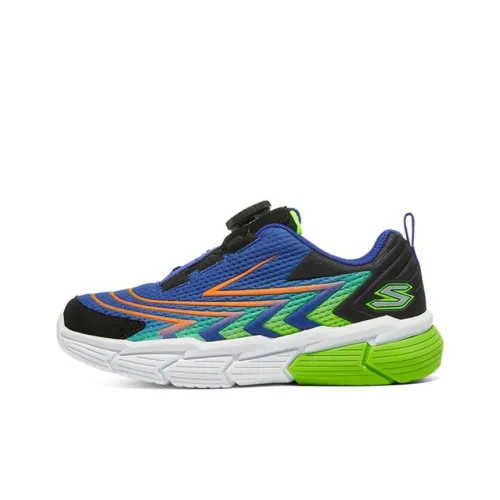 Skechers Microspec Max Детская беговая обувь Низкий топ Школьный возраст