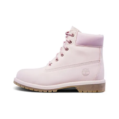 Timberland Премиум Амортизация Износостойкие Детские Ботинки Crew Розовый Фиолетовый Подростки