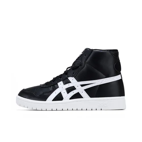 Asics Japan L MID Топ Детские Скейтбординги Черный белый Подростки