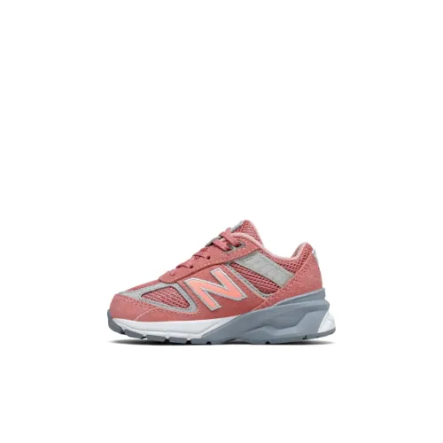 New Balance NB 990 V5 Амортизация Низкий Топ Обувь для малышей Розовый Infant And Toddler