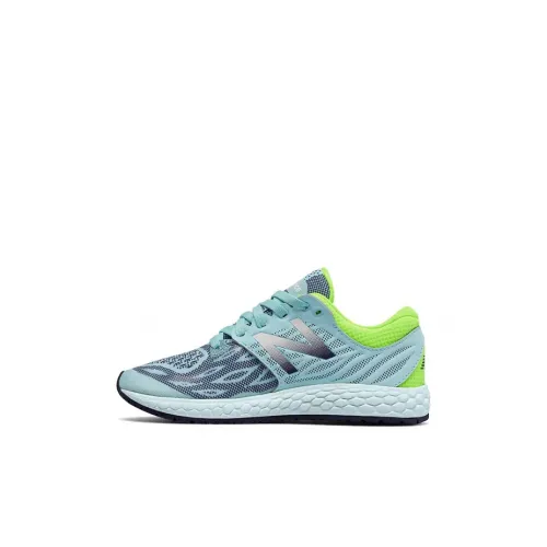 New Balance NB Свежий Пена Series Zante V3 Низкий Топ Детские Беговые Кроссовки Кислородный Синий Children Возраст 3-7 Лет