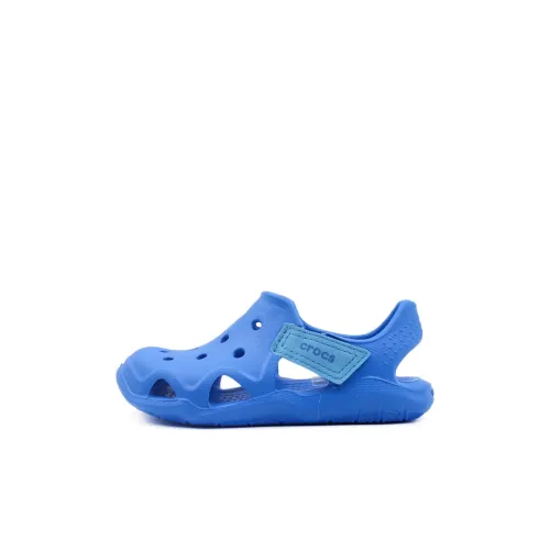 Crocs Детские сандалии Sea Blue Baby