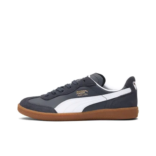 PUMA Liga OG Ретро Jr Low Топ Детские Скейтбординги Темно-серый Подростки