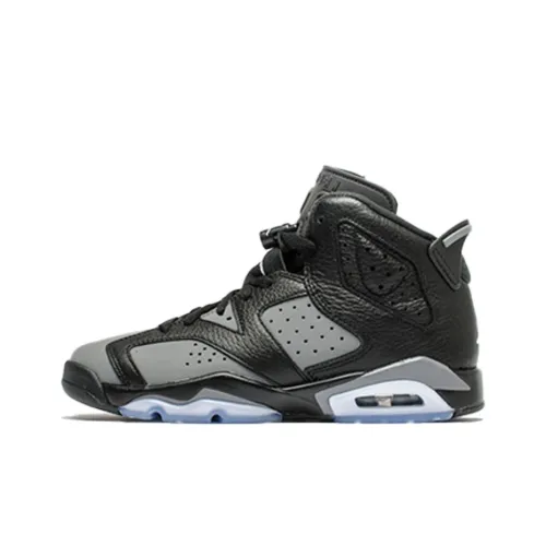 Jordan Air Jordan 6 Детские баскетбольные кроссовки Высокие Топы для школьного возраста