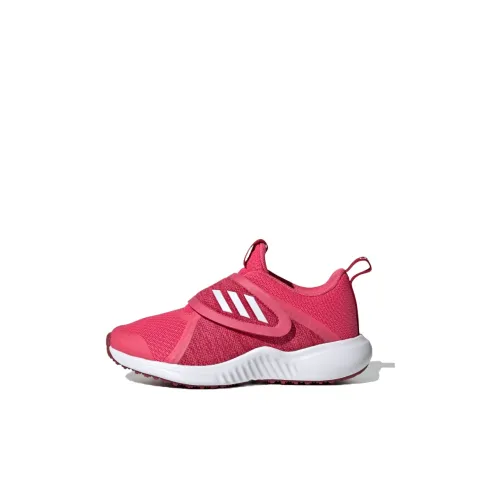 Adidas Fortarun X CF K Дышащий Низкий Топ Детская Беговая Обувь Розовый Красный Детский