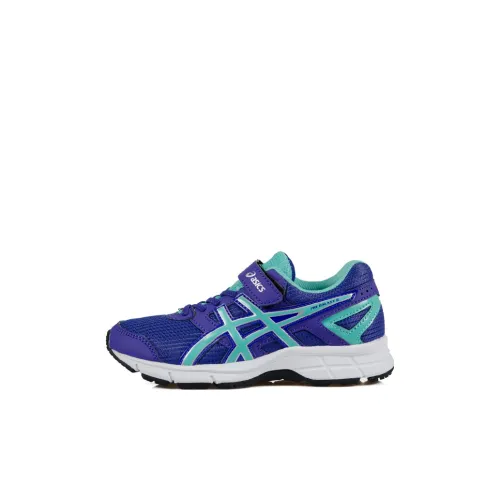 Asics Pre Galaxy 8 Low Топ Детские беговые кроссовки Синий Children Aged 3-7 лет
