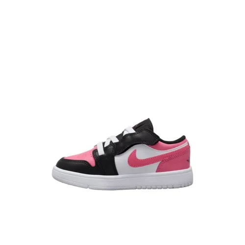 Jordan Air Jordan 1 Low Alt Low Топ Детские баскетбольные кроссовки Черный Розовый Для детей 3-7 лет