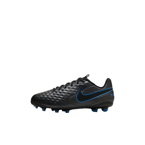 Nike Jr Legend 8 ACADEMY FG MG Противоскользящие Амортизирующие Устойчивые к истиранию Низкие Детские Футбольные Бутсы