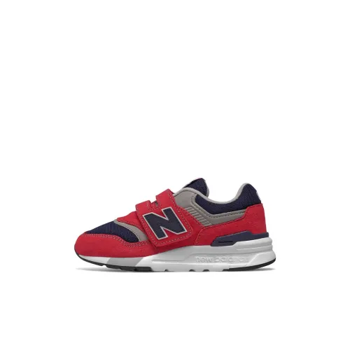 New Balance Hook and Loop 997H Детские повседневные туфли Синий Красный для детей 3-7 лет