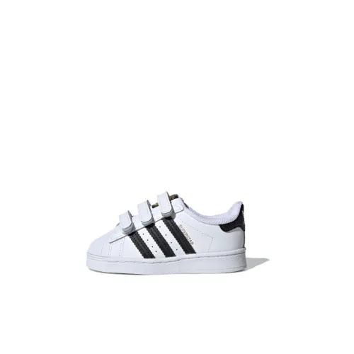 Adidas Originals SUPERSTAR CF I Anti KICK Low Топ Кроссовки для скейтбординга Белый Infant и Toddler