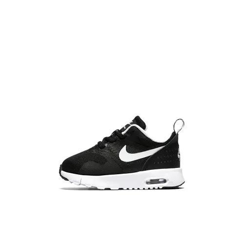 Nike Air Max Tavas Low Топ Обувь для малышей Черный белый Infant And Toddler