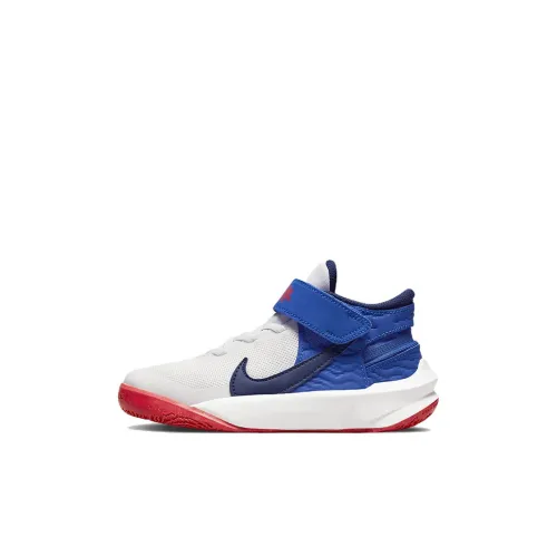 Nike Team Hustle D 10 Детские баскетбольные кроссовки MID Топ Пре-школа