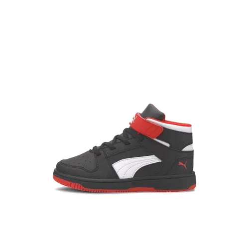 PUMA Rebound Layup Детские Скейтбординги Высокие Топы Для Детей