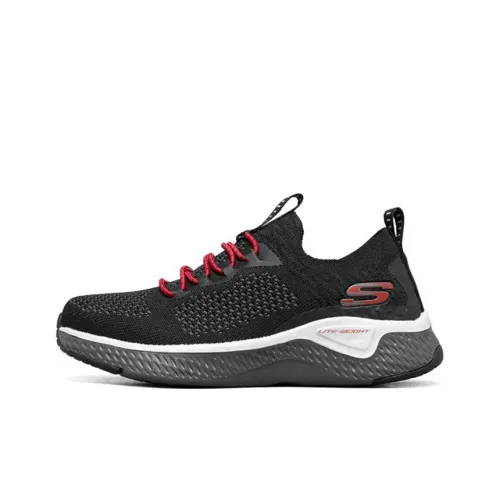 Skechers Solar Fuse KIDS Lifestyle Shoes Черный Зеленый Красный Подростки