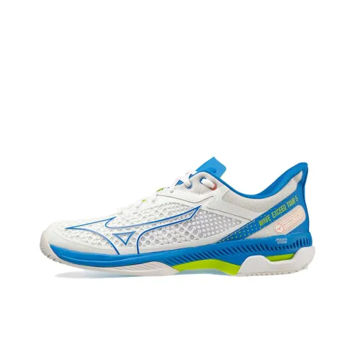 Mizuno Wave Exceed Tour 5 Теннисные кроссовки Низкий топ Белый Мужской