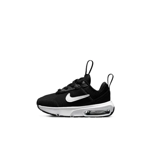 Nike Air Max INTRLK Low Топ Обувь для малышей Черный белый Infant And Toddler