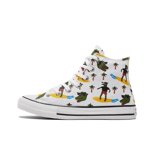 Converse Chuck Taylor All Star High Top KIDS Кеды Белый Зеленый