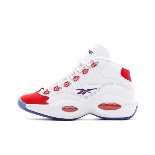Reebok Question Детские баскетбольные кроссовки MID Топ Школьный возраст