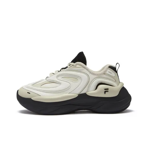 FILA FUSION Buzzard Метеорит Обувь Устойчивая к истиранию Покрытие Низкий Топ Casual Женские Angola Коричневый