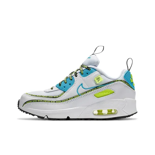 Nike Air Max 90 Детская беговая обувь Низкий топ Унисекс
