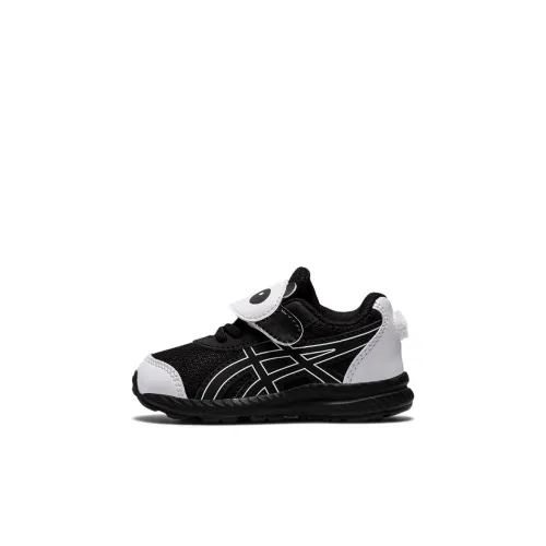 Asics Гель Contend 7 Low Топ Обувь для малышей Черный белый Infant And Toddler