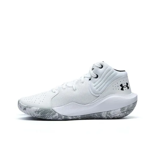 Under Armour Jet '21 Детские баскетбольные кроссовки MID Топ Школьный возраст