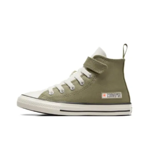 Converse Chuck Taylor All Star Амортизация Износостойкие Высокие Кеды KIDS Зеленые