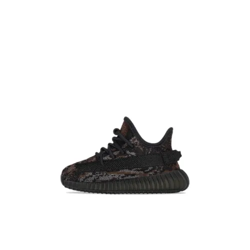Adidas Originals Yeezy Boost 350 V2 Готический Греймон 'MX Рок' Низкие кроссовки для бега черные для малышей и детей младшего возраста