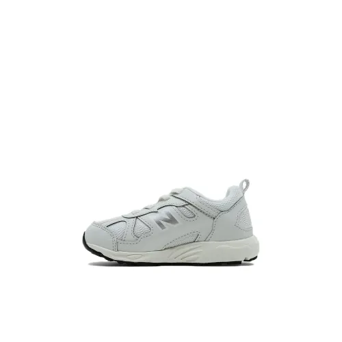 New Balance NB 878 Амортизация Износостойкий Низкий Топ Обувь для малышей Белый Infant And Toddler