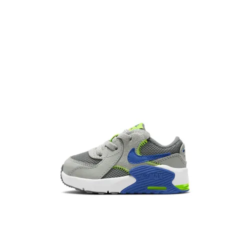 Nike Air Max Excee Low Топ Обувь для малышей Серо-голубой Зеленый Infant And Toddler