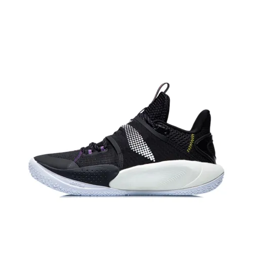 LINING Sonic 9 Youth Edition Детская баскетбольная обувь Низкий топ Школьный возраст