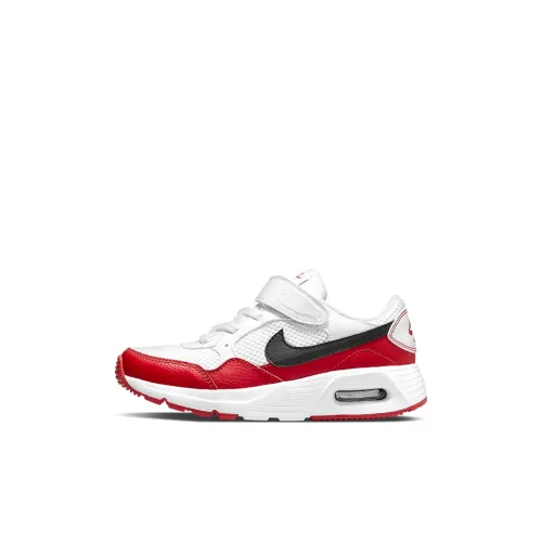 Nike Air Max SC Low Топ KIDS Lifestyle Shoes Белый Красный Черный Многоцветный Для дошкольников