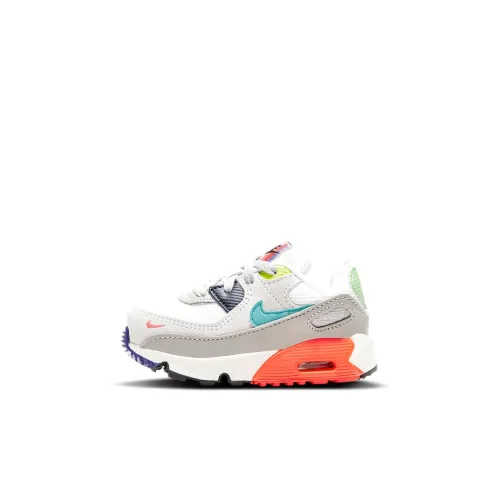 Nike Air Max 90 Low Топ Обувь для малышей Многоцветный Пэчворк Infant Wa Toddler