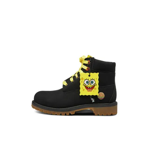 Timberland Детские кожаные сапоги Kids