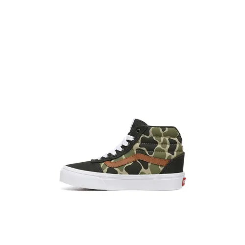 Vans Животные CAMO SK8 HI Reissue 138 V Высокий Топ Обувь для малышей Зеленый Infant And Toddler
