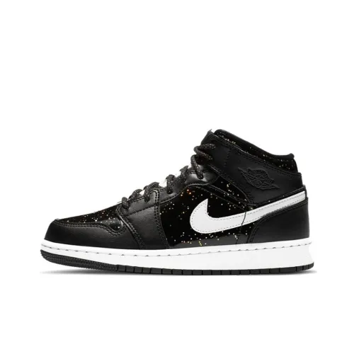 JORDAN Air Jordan 1 Детская баскетбольная обувь MID Топ Унисекс