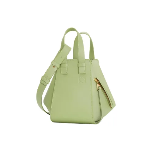 LOEWE Hammock Телячья кожа Сумка через плечо Сумка Женская Светлая Груша