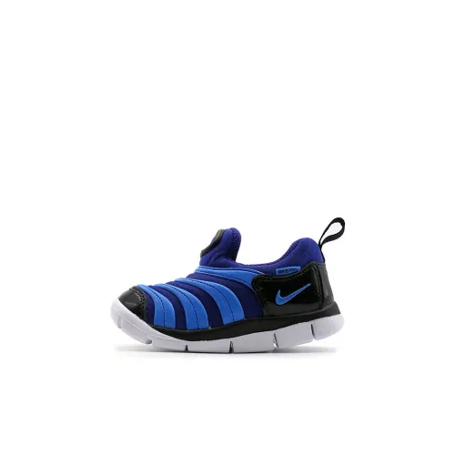 Nike Dynamo Free Slip Resistant Abrasion Resistant Низкий Топ Обувь для малышей Озерно-голубой Черный Для новорожденных и малышей