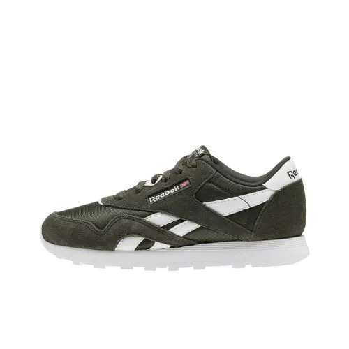 Reebok Classic Nylon Детская беговая обувь Низкий топ Школьный возраст