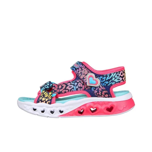 Skechers Heart Lights Сандалии Детские Сандалии Синий Colorful Подростки