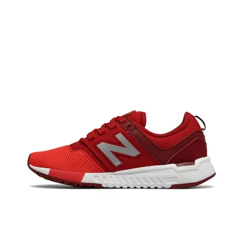 New Balance NB 247 Low Топ Детская Беговая Обувь Красная Подростки
