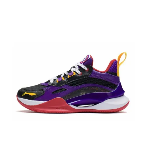 LINING YOUNG Pioneer Spirit TEAM2,5 Детские баскетбольные кроссовки MID Топ Школьный возраст