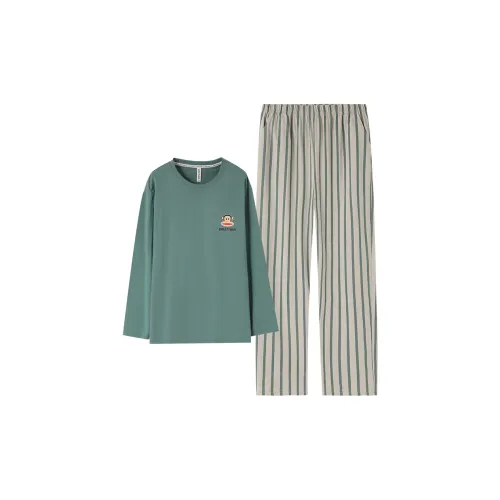 PAUL FRANK Пижамный комплект Мужской Оливково-зеленый