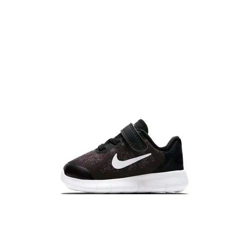 Nike Free RN Low Топ Беговые кроссовки Черный Infant и Toddler